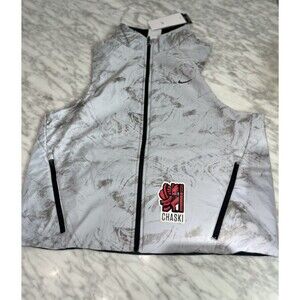 Nike Swift Therma FIT ADV Reflective Running Vest Gray Women’s Medium HV2762-078